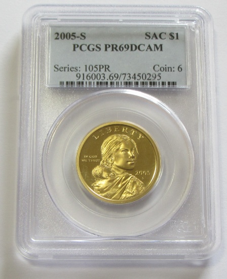 $1 2005-S PROOF PCGS 69