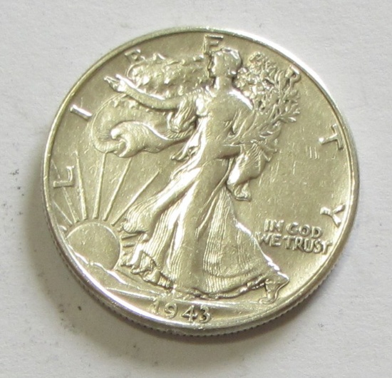 1943 WALKING LIBERTY HALF