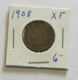 1902 INDIAN HEAD CENT XF