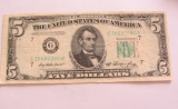 $5 1950 FEDERAL RESERVE NOTE