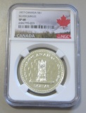 $1 SILVER CANADA NGC COMMEMORATIVE DOLLAR