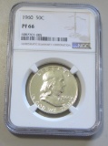 1960 FRANKLIN PROOF NGC 66