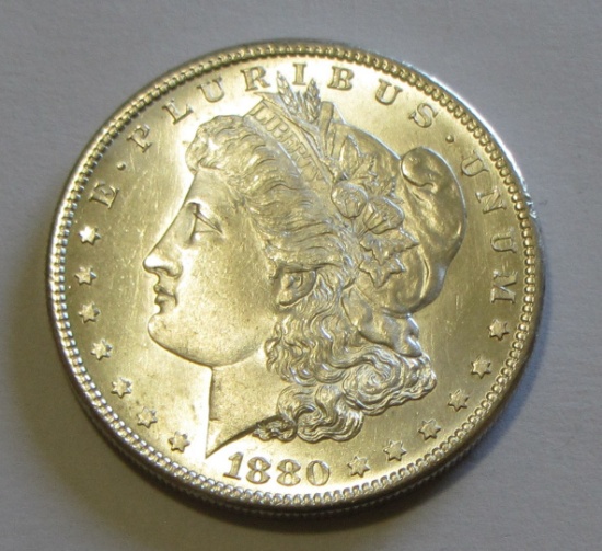 BU $1 1880-S MORGAN