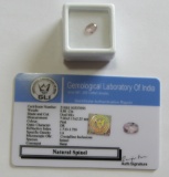 0.80 Cts Natural Spinel. Oval mix. GLI certified