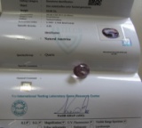 53.46 Cts Ametrine. Round mixed. ITLGR certified