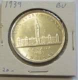 1939 SILVER BU CANADA $1