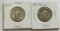 Lot of 2 - 1929 & 1929-D Standing Liberty Quarter