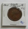 1862 1 Cent Straits Settlement