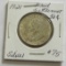 1921 Silver 50 Cent Straits Settlement