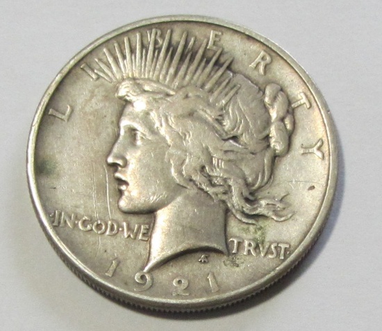 KEY DATE $1 1921 PEACE DOLLAR