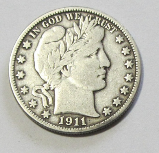 1911-S BARBER HALF