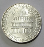 1973 SILVER BU 50 SHILLING