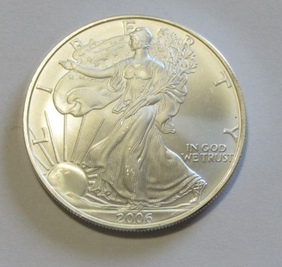 2006 $1 SILVER AMERICAN EAGLE BRILLIANT UNCIRCULATED