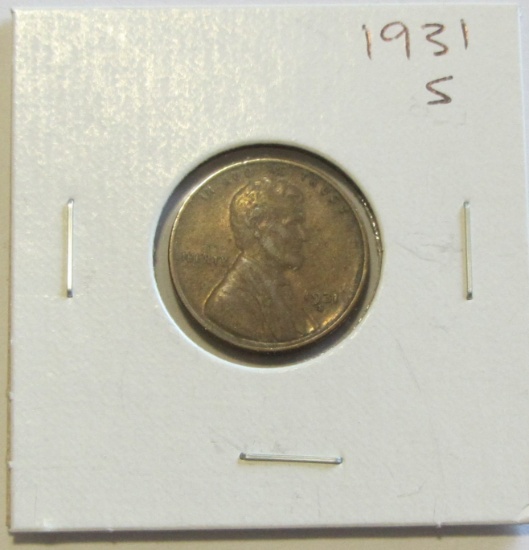 1931-S WHEAT CENT BETTER DATE