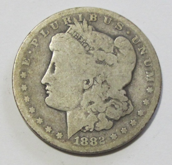 $1 1882-CC CARSON CITY MORGAN