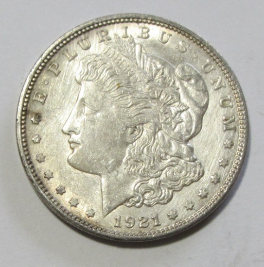 1921-D $1 MORGAN HAIRLINES