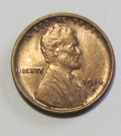 1916 D WHEAT CENT UNCIRCULATED