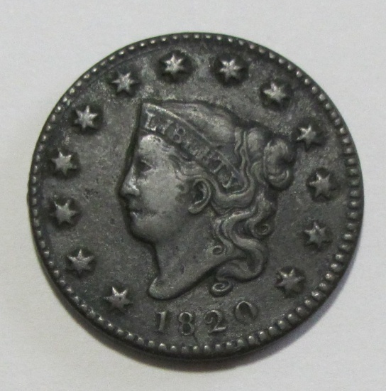 1820 LARGE CENT BETTER DATE