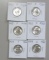 BU QUARTER LOT SILVER D AND S MINT 1943 1947 1945 1944