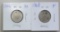 1868 1866 SHIELD NICKEL LOT HOLE