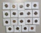 1924 TO 1934 WHEAT CENT LOT MOSTLY UNC