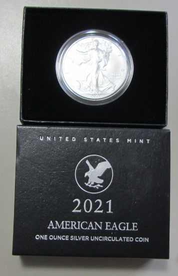 2021 AMERICAN SILVER EAGLE MS WEST POINT