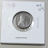 1913 WHEAT CENT UNC