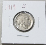 1919-S BUFFALO NICKEL