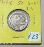 1919-D BUFFALO NICKEL