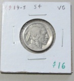 1919-S BUFFALO NICKEL