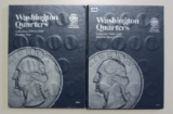 2 FULL WHITMAN FOLDER FULL 1965 TO 2000 QUARTER SETS 83 COINS $20.75 FACE