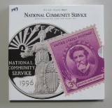 1996 COMMEMORATIVE COIN AND STAMP SET