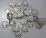 30 NO DATE BUFFALO NICKELS