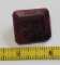 50.0 CARAT RUBY OCTAGON SHAPE