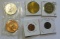 TOKEN AND METAL LOT OF 6