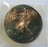2011 America Silver Eagle Dollar - Beautiful Toning