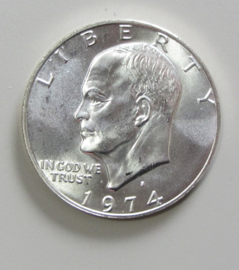 $1 SILVER 1974-S IKE