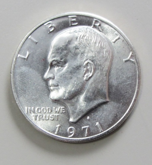 $1 SILVER 1971-S IKE