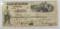 Bank Check, Awesome obsolete note from 1860 Bank of Ulster Saugerties NY