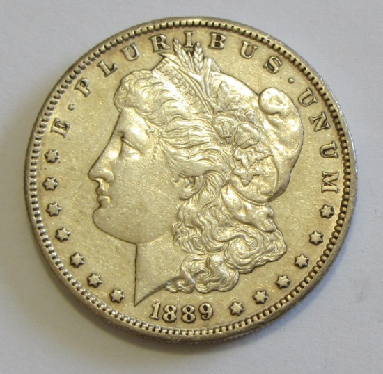 $1 1889-S  MORAN SILVER DOLLAR