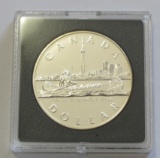 $1 SILVER CANADA 1984 CANOE