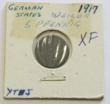 1917 GERMAN STATES NOTGELD