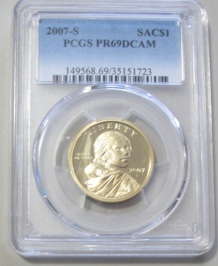 2007-S $1 PCGS 69