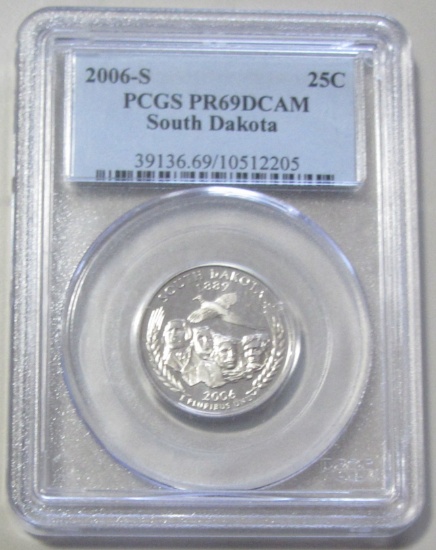 2006-S QUARTER PCGS 69