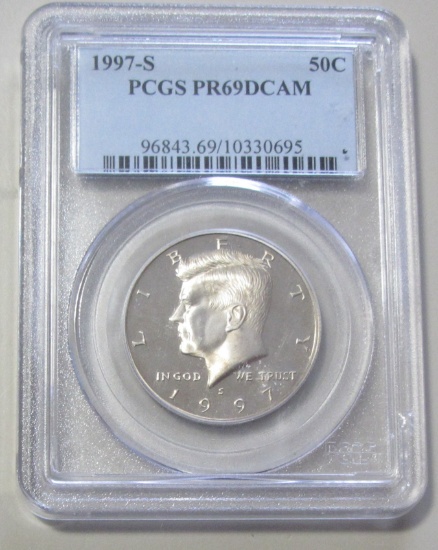 1997-S KENNEDY PR PCGS 69