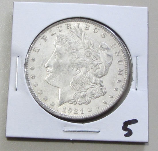 $1 MORGAN 1921 LOT 5