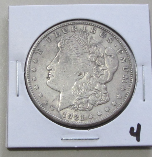 $1 1921 MORGAN LOT 4