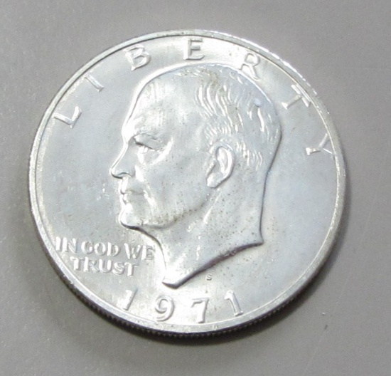 SILVER 1971-S IKE $1