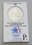 1983 SILVER OLYMPIC COMMEMORATIVE