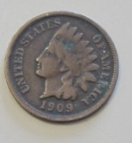 1909 INDIAN HEAD CENT LAST YEAR